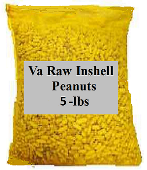 5-LB VALENCIA RAW INSHELL PEANUTS